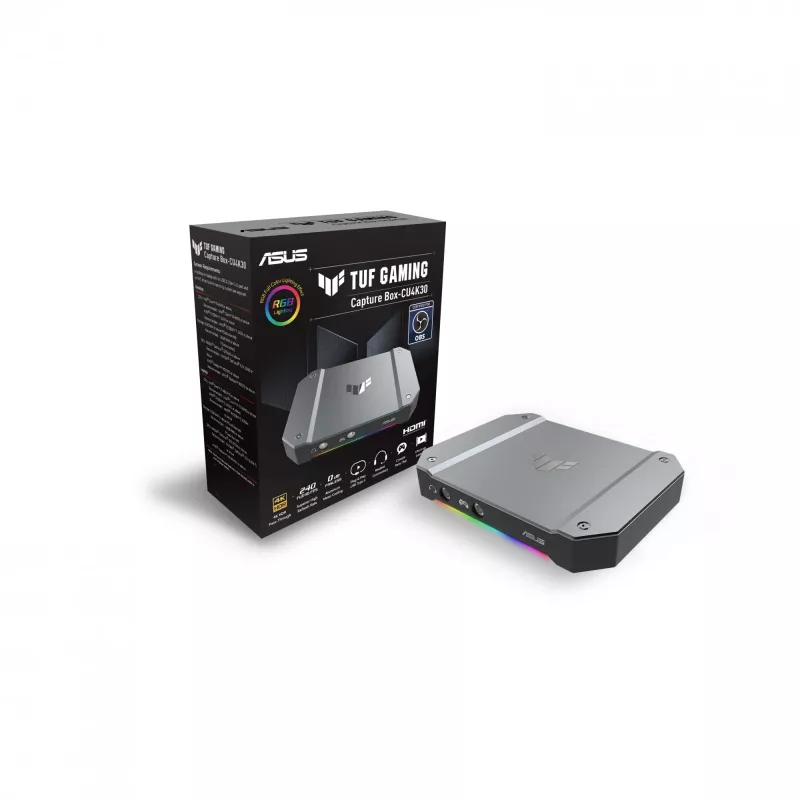 ASUS TUF GAMING CAPTURE BOX-CU4K30 urządzenie do przechwytywania wideo USB 3.2 Gen 1 (3.1 Gen 1)