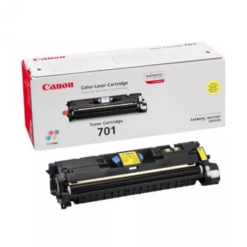 Canon 701 kaseta z tonerem 1 szt. Oryginalna Żółta