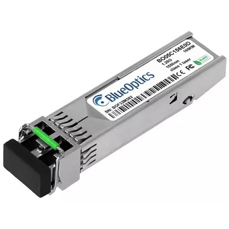 Moduł nadawczo-odbiorczy SFP BlueOptics 942 119-001-BO 1250 Mbit/s Srebrny