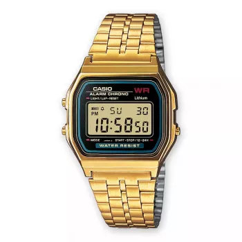 Zegarek naręczny Casio A159WGEA-1EF Złoty Srebrny