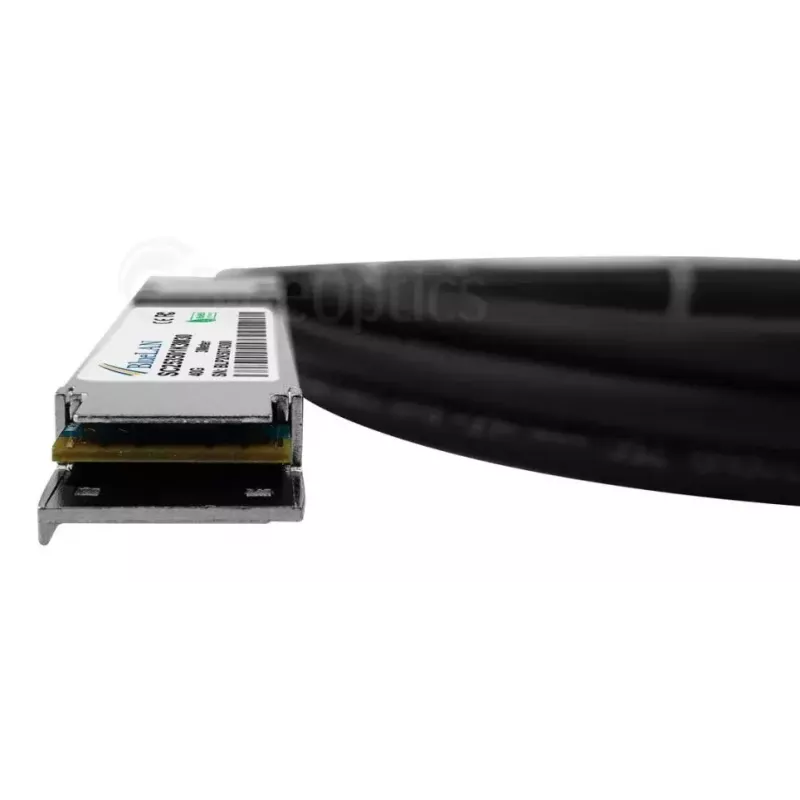 BlueOptics AA1404036-E6 InfiniBand światłowodowy kabel 5 m QSFP 4xSFP+ Czarny