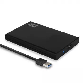 Obudowa HDD/SSD ACT 2,5 cala SATA, beznarzędziowa, USB 3.2 Gen1
