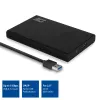 Obudowa HDD/SSD ACT 2,5 cala SATA, beznarzędziowa, USB 3.2 Gen1