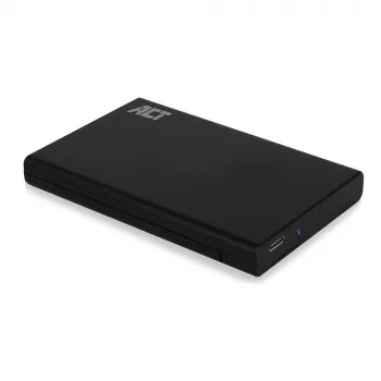 Obudowa HDD/SSD ACT AC1225 2,5 cala SATA USB-C 3.2 Gen2 Czarna