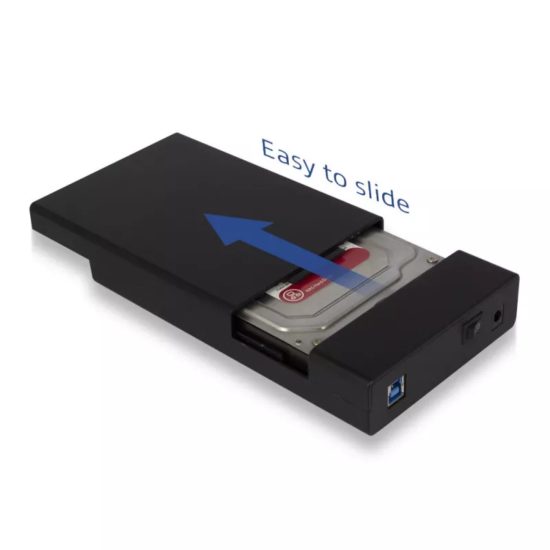 Obudowa HDD/SSD ACT AC1405 3,5 cala SATA USB 3.2 Gen1 Czarny