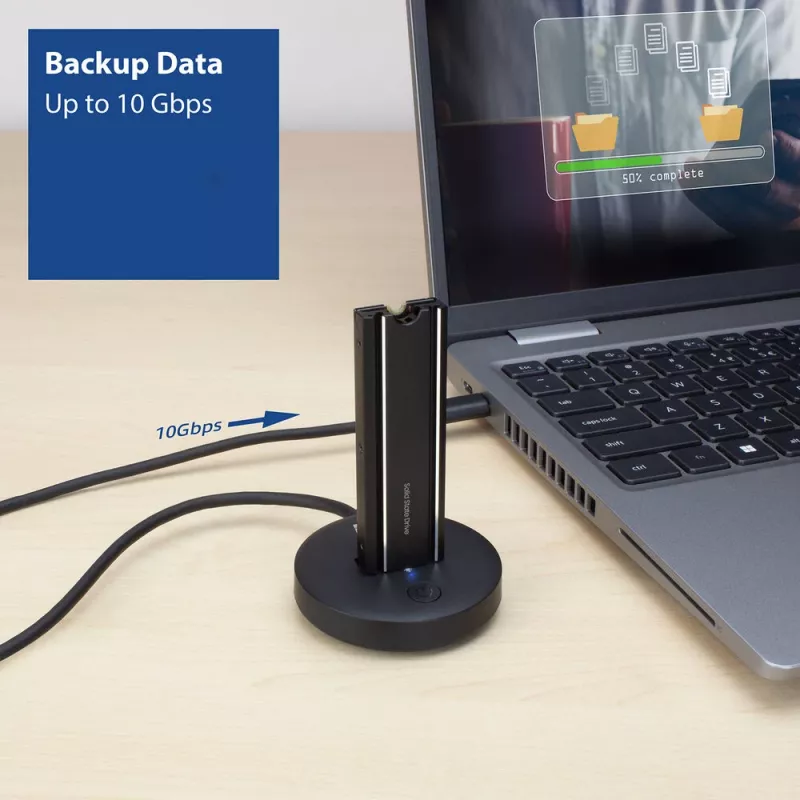 Stacja dokująca ACT M.2 NVMe/PCIe SSD USB-C 3.2 Gen2 Czarna