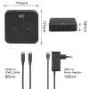 ACT M.2 NVMe/PCIe dualna stacja dokująca do klonowania SSD, USB-C 3.2 Gen2