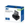 Stacja dokująca ACT na dwa dyski SATA 2,5 cala i 3,5 cala HDD/SSD, USB 3.2 Gen1