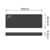 Obudowa SSD ACT M.2 USB 3.2 Gen1 Czarny 5 Gbit/s