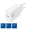 ACT Compact USB-C Charger 20W Szybkie ładowanie Uniwersalna ładowarka sieciowa Biała