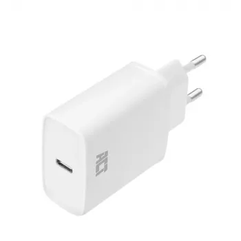 ACT Compact USB-C Charger 20W Szybkie ładowanie Uniwersalna ładowarka sieciowa Biała