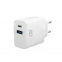 Ładowarka ACT USB-C i USB-A 20W z Power Delivery PPS, Quick Charge, GaNFast
