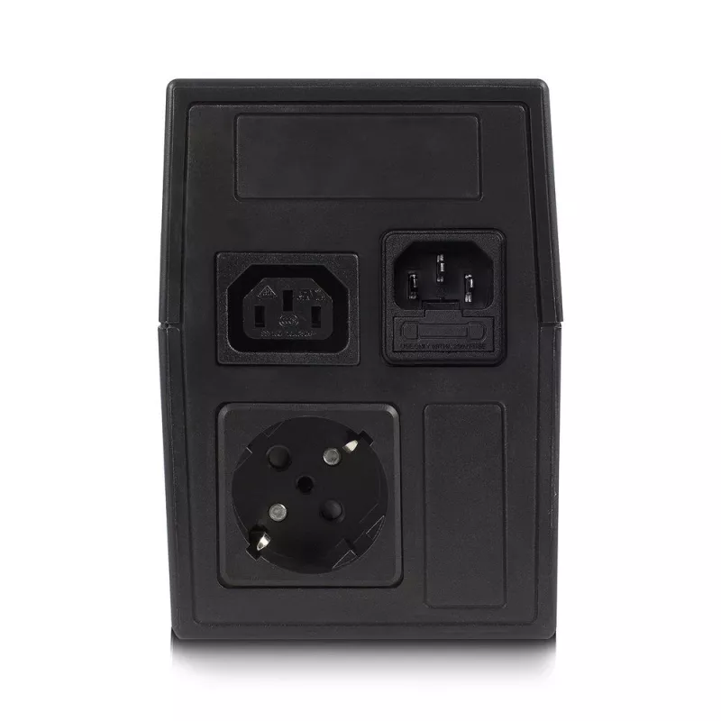 ACT Line Interactive UPS 600 VA - 360W z AVR, Line-Interactive, 0,6 kVA, 360 W, 240 V, ochrona przed przeładowaniem, nadmiernym rozładowaniem, przeciążeniem, zwarciem, złącze C13, typ F