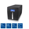 ACT Line Interactive UPS 1000VA - 600W z AVR, wyświetlaczem LCD