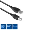 ACT kabel połączeniowy USB 2.0 wtyk A męski - wtyk B męski 3 metry