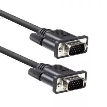 Kabel VGA ACT AC3510 — 1,8 m, VGA (D-Sub) do VGA (D-Sub), czarny