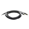 Kabel audio ACT AC3605 1,5 m 3,5 mm na 2 x RCA czarny