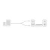 ACT 5 metrów Wysokiej jakości kabel połączeniowy audio 1x wtyk jack stereo 3,5 mm - 2x wtyki RCA