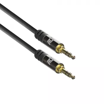 ACT 1,5 m wysokiej jakości stereofoniczny kabel audio 3,5 mm jack męski - męski