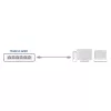 ACT Black 15.0 metrowy kabel krosowy U/UTP CAT6 z wtykami RJ45