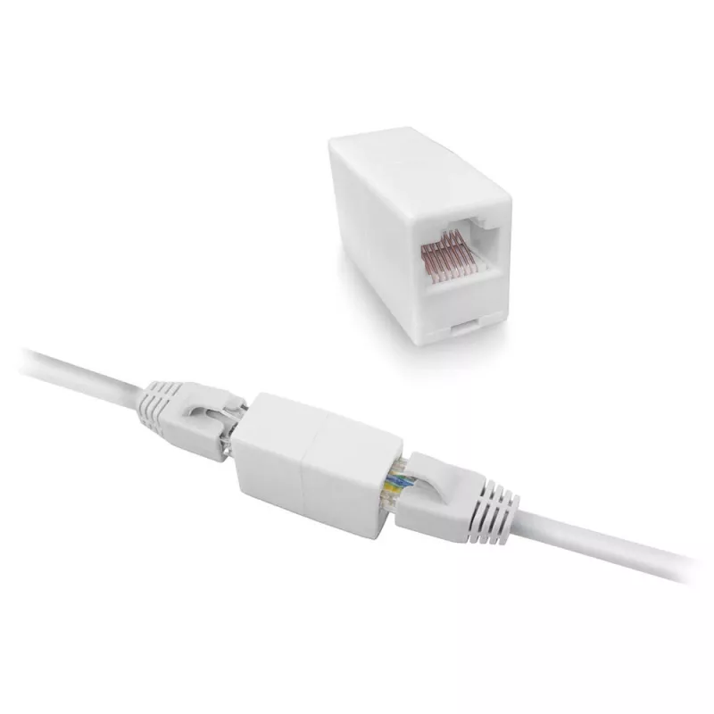 Modular coupler RJ-45 ACT AC4105 biały Connector 1 RJ-45 Connector 2 RJ-45