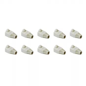 Osłony kabli ACT UTP, RJ45, osłona kabla, szary, RJ45, 10 szt.