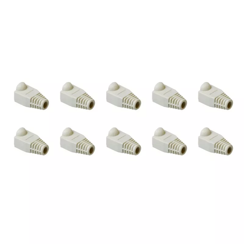 Osłony kabli ACT UTP, RJ45, osłona kabla, szary, RJ45, 10 szt.