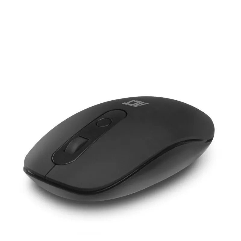 Bezprzewodowa mysz ACT 1200 DPI, symetryczna, RF Wireless, 1200 DPI, czarna