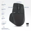 Bezprzewodowa mysz wielokrotnego połączenia ACT Bluetooth lub odbiornik USB-A, 2400 DPI z cichym klikiem, ekologiczna