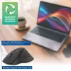Bezprzewodowa mysz wielokrotnego połączenia ACT Bluetooth lub odbiornik USB-A, 2400 DPI z cichym klikiem, ekologiczna