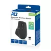 Bezprzewodowa mysz wielokrotnego połączenia ACT Bluetooth lub odbiornik USB-A, 2400 DPI z cichym klikiem, ekologiczna