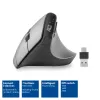 ACT Bezprzewodowa mysz ergonomiczna z Bluetooth i USB-C/USB-A