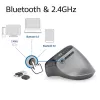 ACT Bezprzewodowa mysz ergonomiczna z Bluetooth i USB-C/USB-A