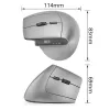 ACT Bezprzewodowa mysz ergonomiczna z Bluetooth i USB-C/USB-A