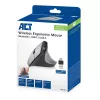 ACT Bezprzewodowa mysz ergonomiczna z Bluetooth i USB-C/USB-A