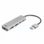 Koncentrator USB ACT AC6125 3.2 Gen 1 Type-A 5000 Mbit/s szary
