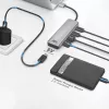 Koncentrator USB ACT AC6125 3.2 Gen 1 Type-A 5000 Mbit/s szary