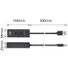 Stacja dokująca ACT AC6310 USB 3.2 Gen 1 przewodowa czarna Ethernet