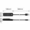 ACT AC6320 hub interfejsów USB 3.2 Gen 1 (3.1 Gen 1) Type-A 5000 Mbit/s Czarny