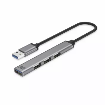 ACT AC6325 USB 3.2 Gen 1 Type-A Hub 5000 Mbit/s Szary