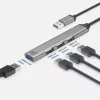 ACT AC6325 USB 3.2 Gen 1 Type-A Hub 5000 Mbit/s Szary