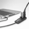 ACT AC6420 koncentrator interfejsów USB 3.2 Gen 1 (3.1 Gen 1) Type-C 5000 Mbit/s Czarny