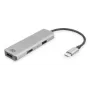 Adapter wieloportowy ACT USB-C 4K do 2 monitorów HDMI, port danych USB-A