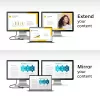 Adapter wieloportowy ACT USB-C 4K do 2 monitorów HDMI, port danych USB-A
