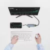 Adapter wieloportowy ACT USB-C 4K do 2 monitorów HDMI, port danych USB-A