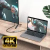 Adapter wieloportowy ACT USB-C 4K do 2 monitorów HDMI, port danych USB-A