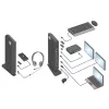 Stacja dokująca ACT Universal USB-C lub USB-A, dla 2 monitorów HDMI, DisplayLink