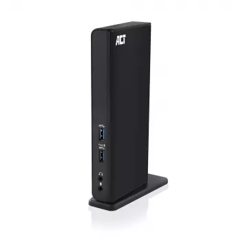 Stacja dokująca ACT Universal USB-C lub USB-A, dla 2 monitorów HDMI, DisplayLink