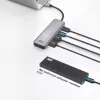 ACT AC7072 USB 3.2 Gen 1 Type-C Hub 5000 Mbit/s Czarny Szary