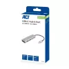 ACT AC7072 USB 3.2 Gen 1 Type-C Hub 5000 Mbit/s Czarny Szary